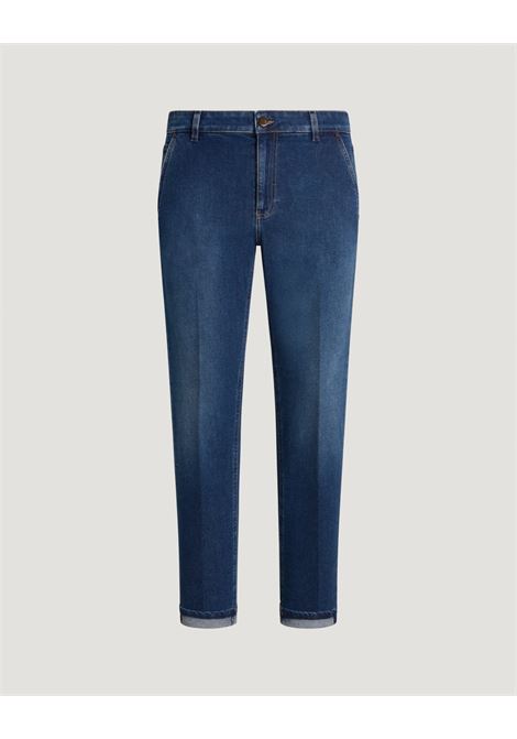 Jeans Indie in blu denim stretch PT TORINO | Pantaloni | C5ZP01Z0SK43